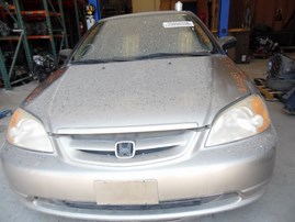 2003 HONDA CIVIC LX BEIGE COUPE 17L AT A18837